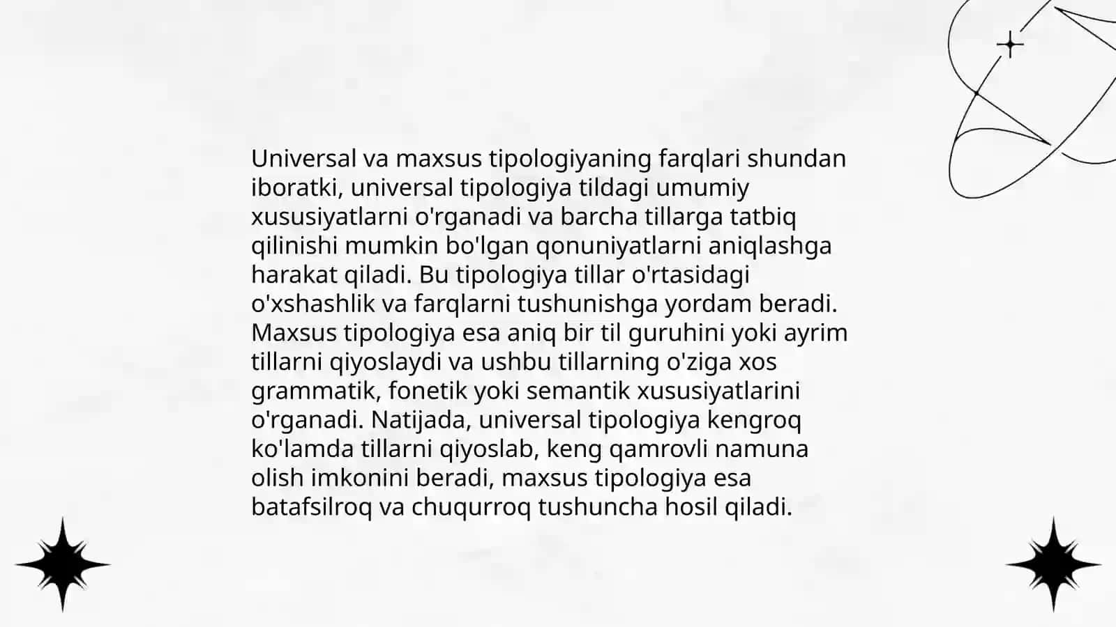 Lingvistika tipologiyasi va uning mohiyati 4