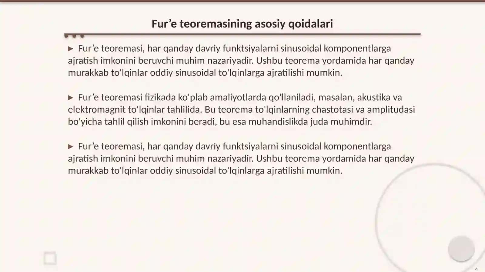 Garmonik ossilyator energiyasi 4