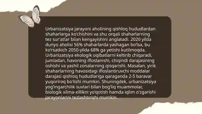 Demografiya va ekologik muammolar 4