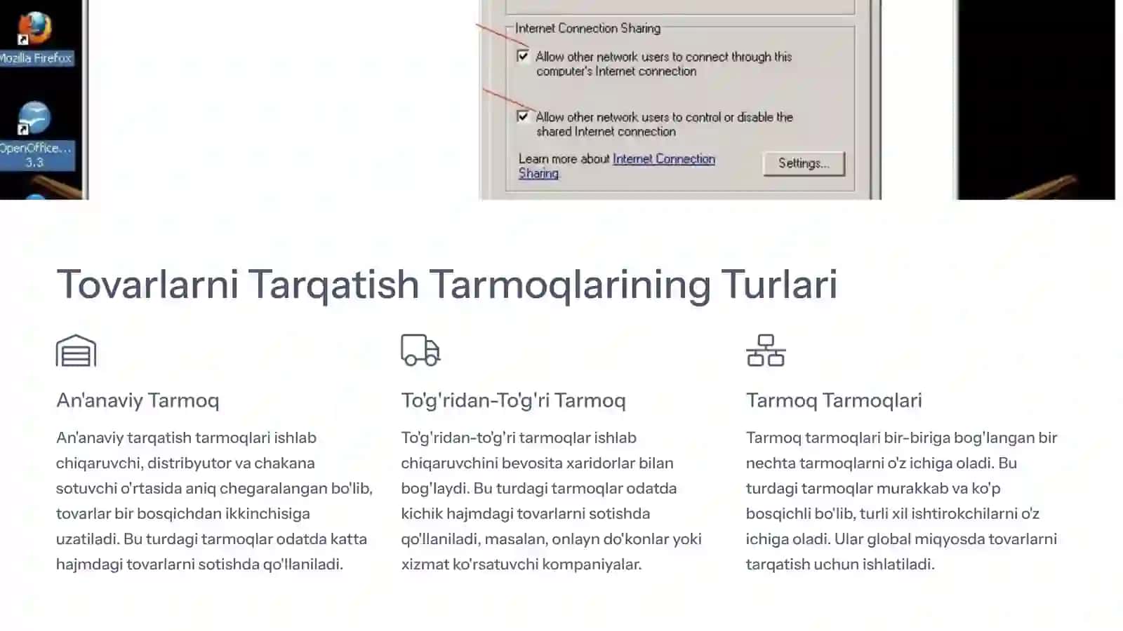 Tovarlarni Tarqatish Tarmoqlarining Xususiyatlari 4
