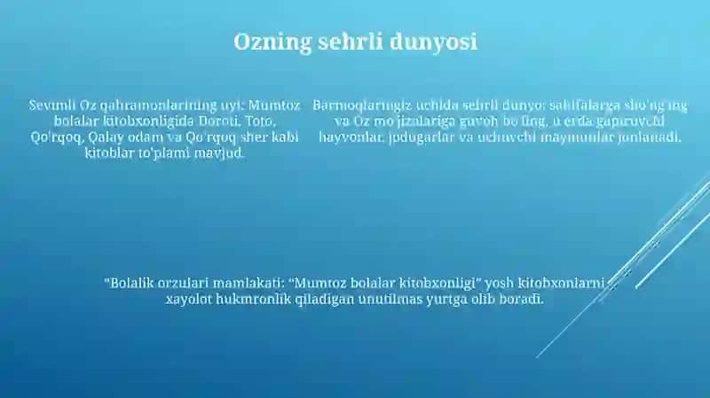 Mumtoz Bolalar Kitobxonligi 4