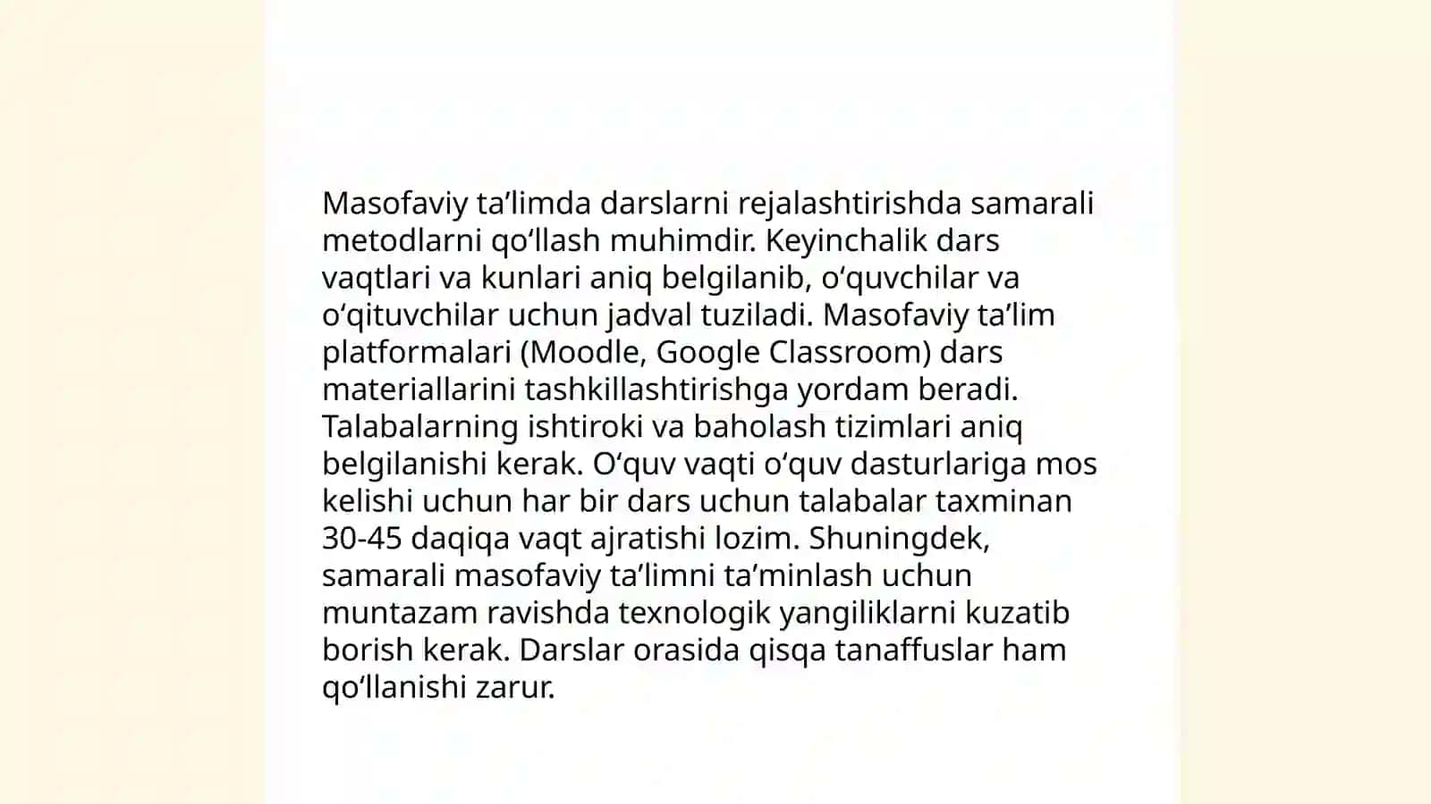 Masofaviy taʼlim texnologiyalari 4