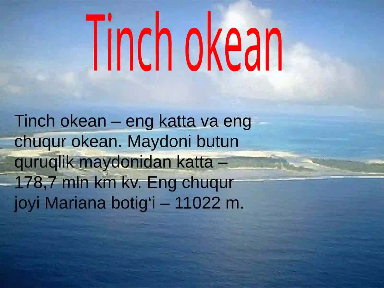 Tinch okeani 4