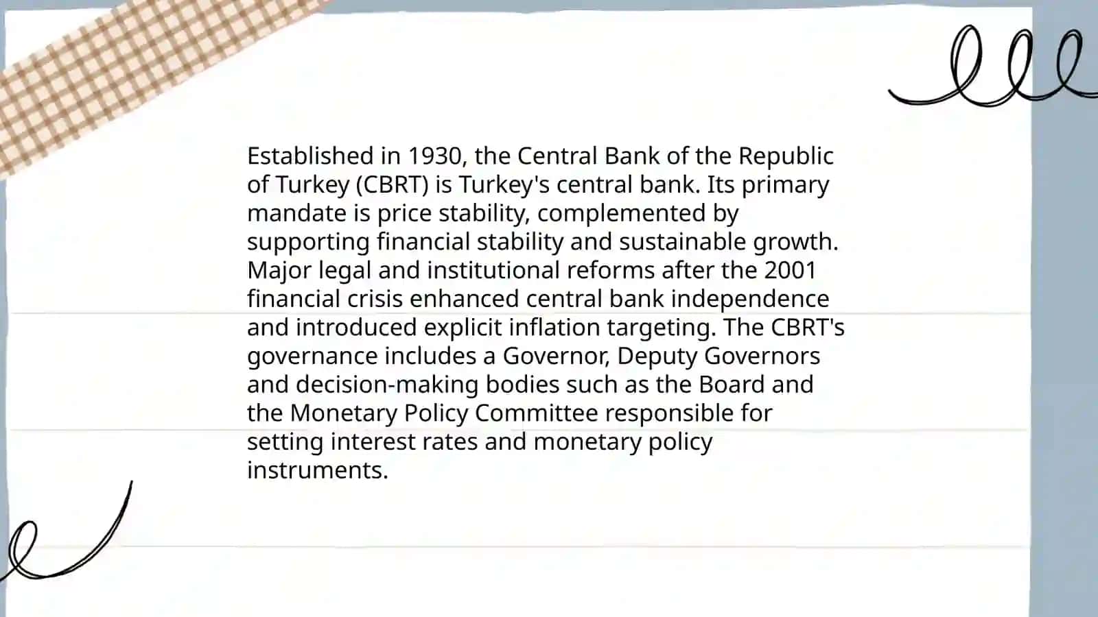 The Banking System of Turkey and the Monetary Policy of the Central Bank of Turkey 4