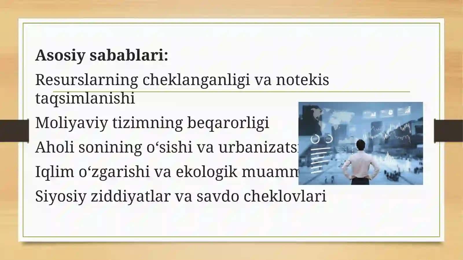 Zamonaviy global iqtisodiy muammolar 4