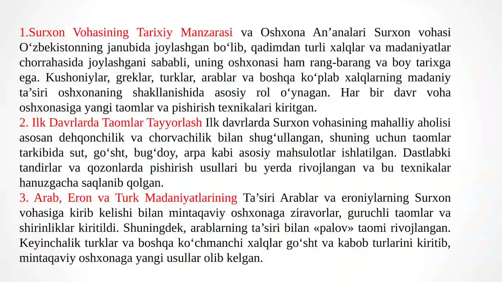 VOHA  AHOLISINING AN’ANAVIY TAOMLARI VA PAZANDACHILIK AN’ANALARI 4