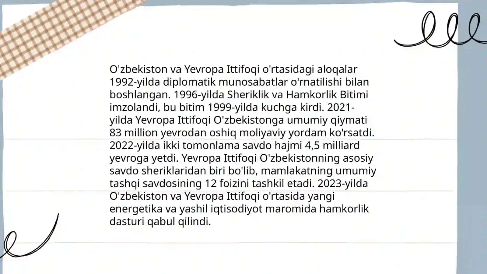 O'zbekistonni xalqaro tashkilotlar bilan hamkorlik aloqalari 4