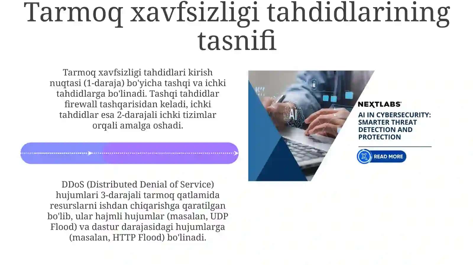 Kirish va Tarmoq Xavfsizligi Tahdidlari 4