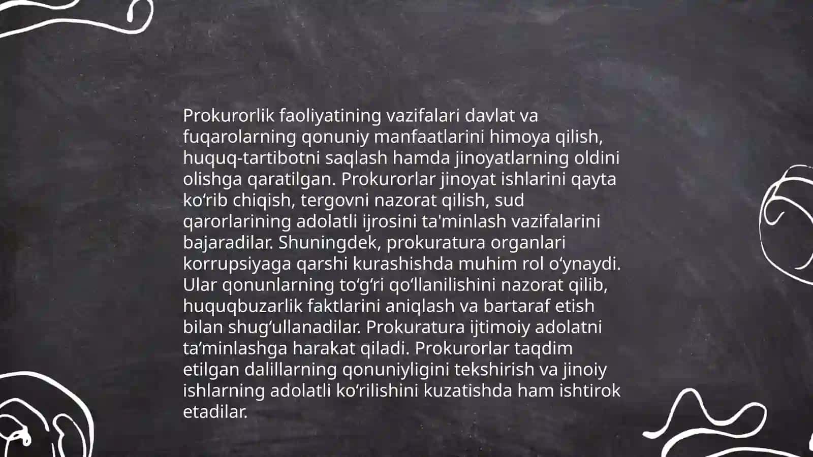 Prokurorlik faoliyati 4