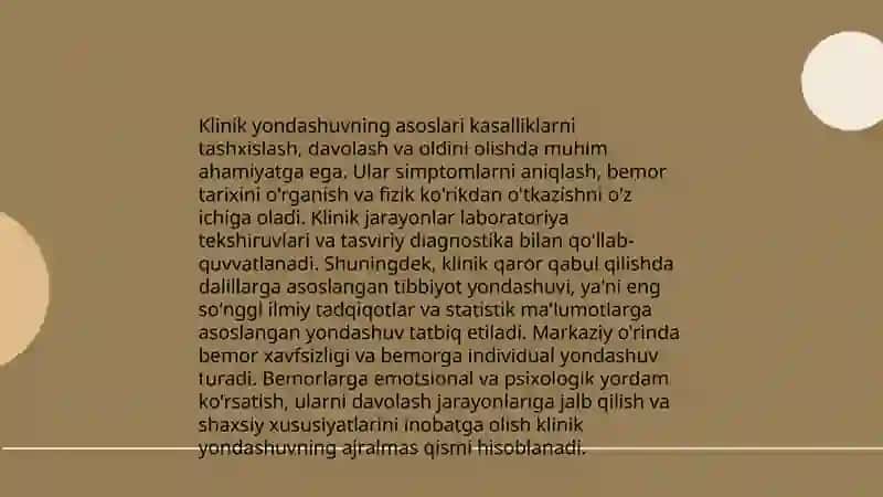 Maxsus pedagogikaning klinik asoslari 4