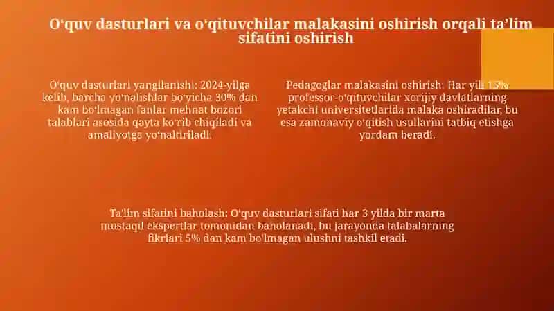 Oliy ta'lim va undan keyingi ta'lim 4
