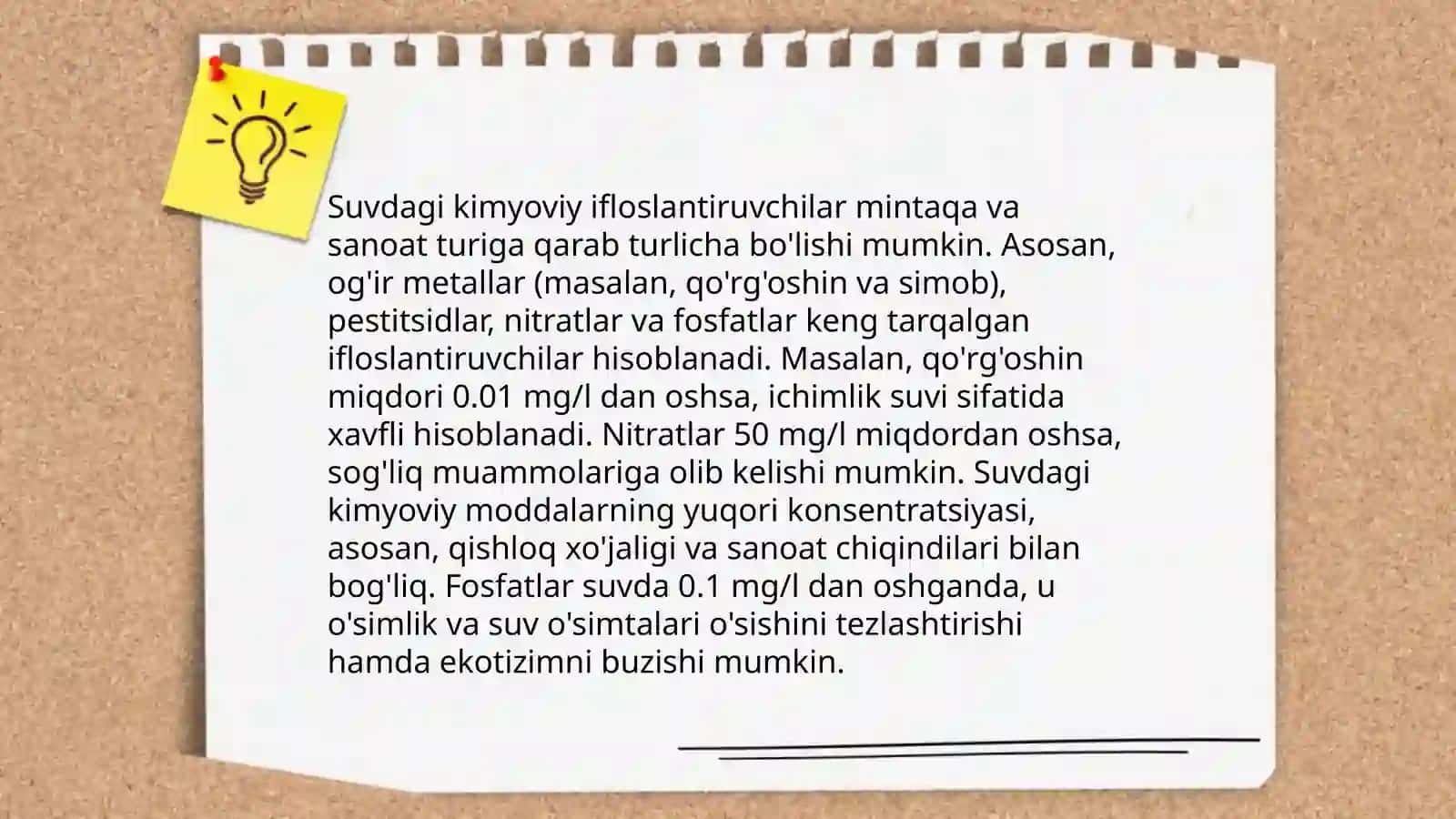 Ichimlik suvining ifloslanishi 4