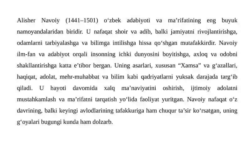 ALISHER NAVOIYNING PEDAGOGIK QARASHLARI 4