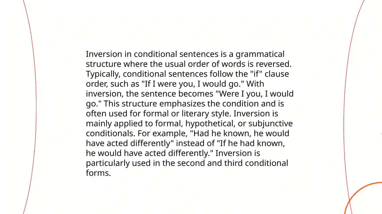 Inversion in English Grammar 4