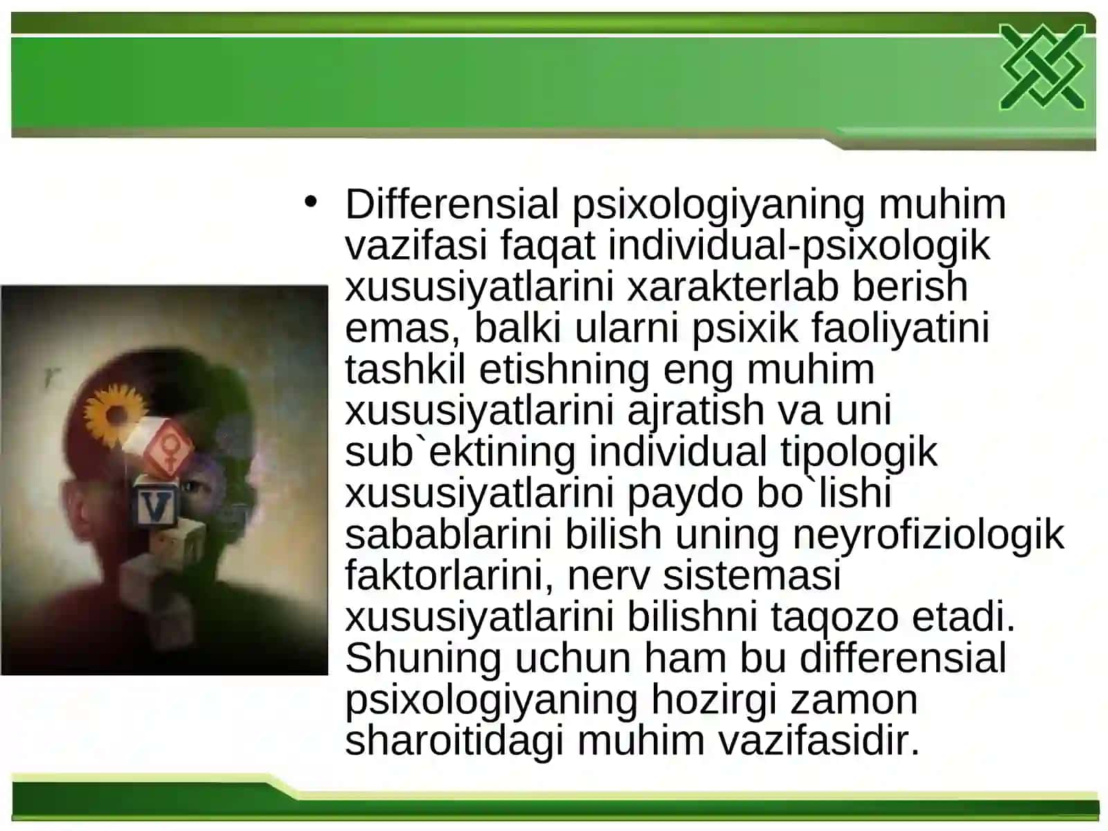 Differensial psixologiyadaxarakter va qobiliyat 4