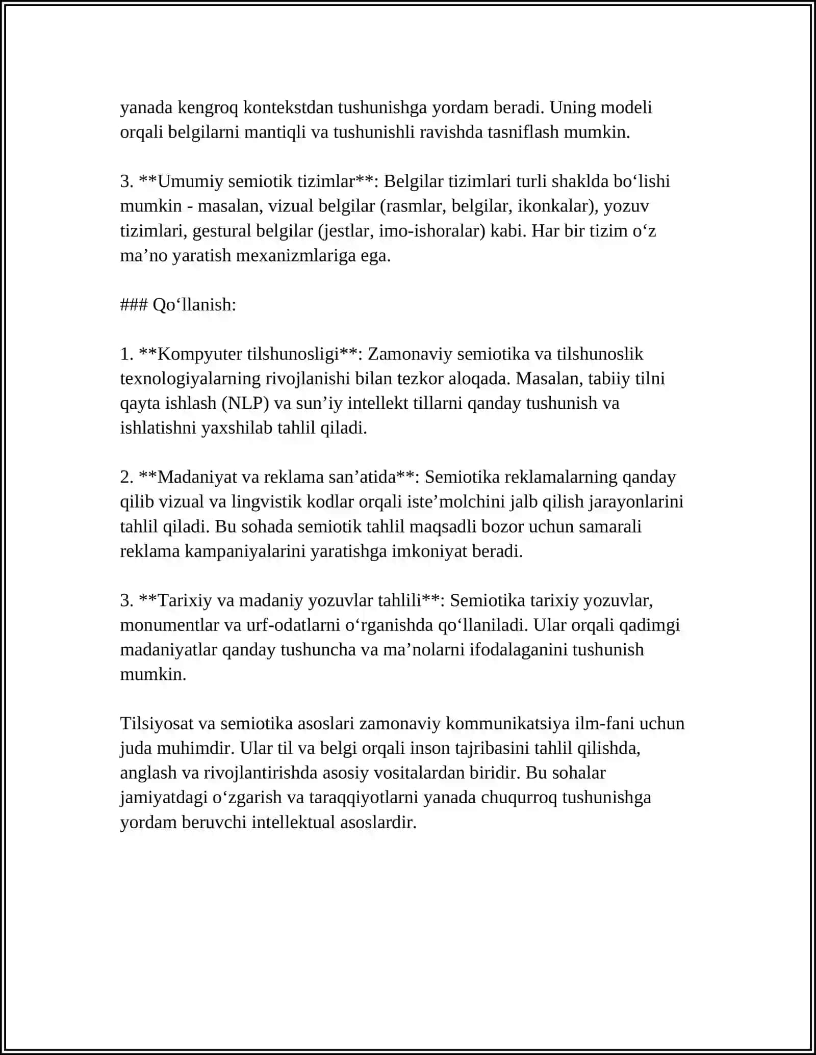 TILSHUNOSLIK VA SEMIOTIKA 4