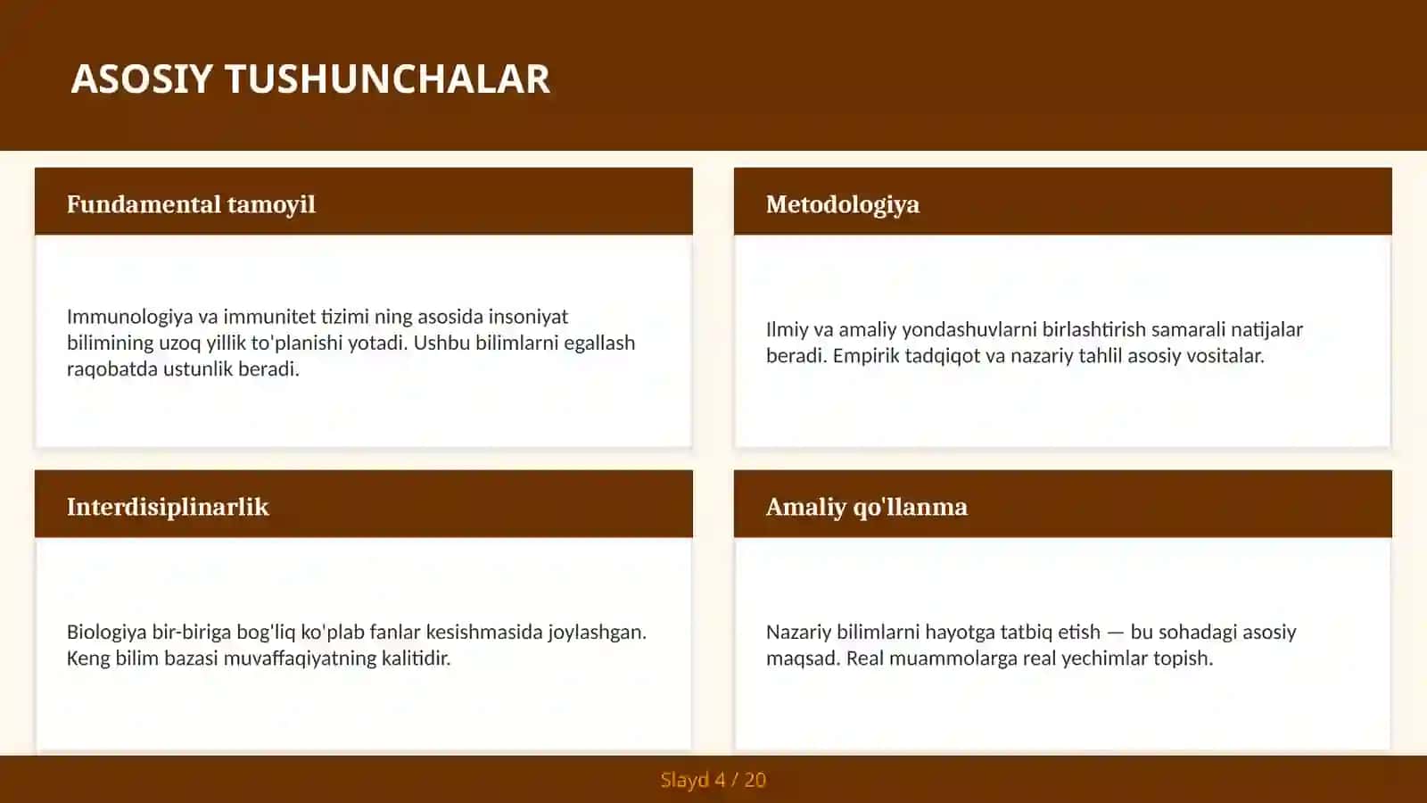 IMMUNOLOGIYA VA IMMUNITET TIZIMI 4