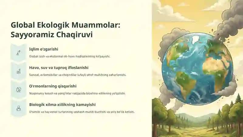 Ekologiya va ekologik muammolar 4