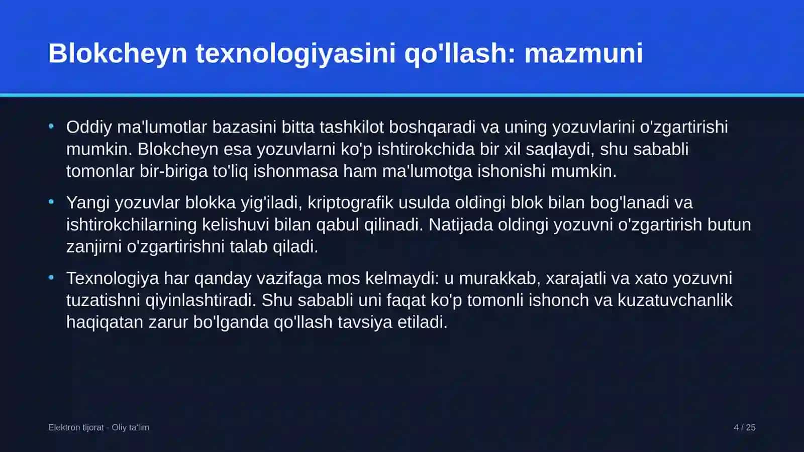 Avtobus parklarida blokcheyn texnologiyasini qo'llash 4