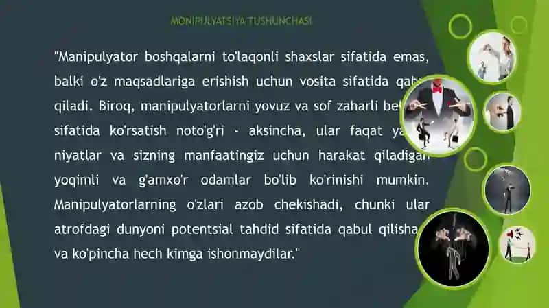 MANIPULYATSIYA PSIXOLOGIK TA’SIR USULI SIFATIDA 4