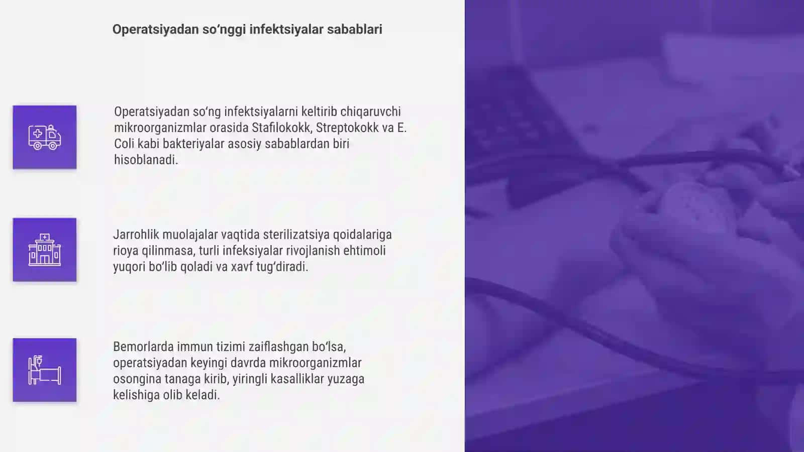 Mikroorganizmlar va ularning roli yiringli kasalliklarda 4