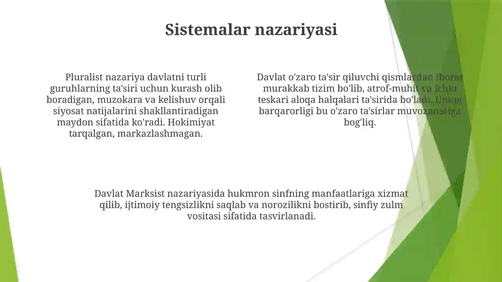 Davlatning mohiyati haqidagi turli nazariyalar 4