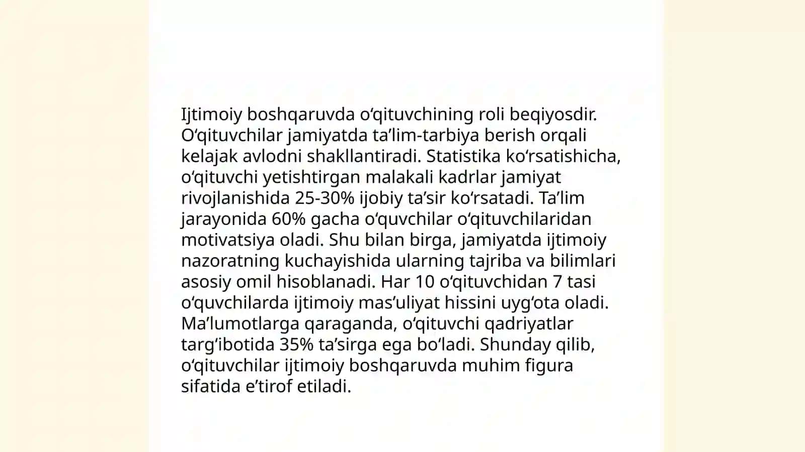 O'quv tarbiyaviy jarayonini boshqarish 4