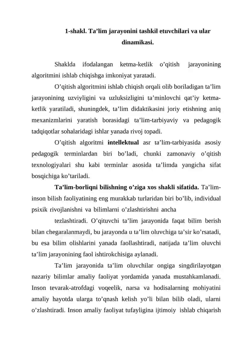 Ta'lim qonuniyatlari va tamoyillari 4