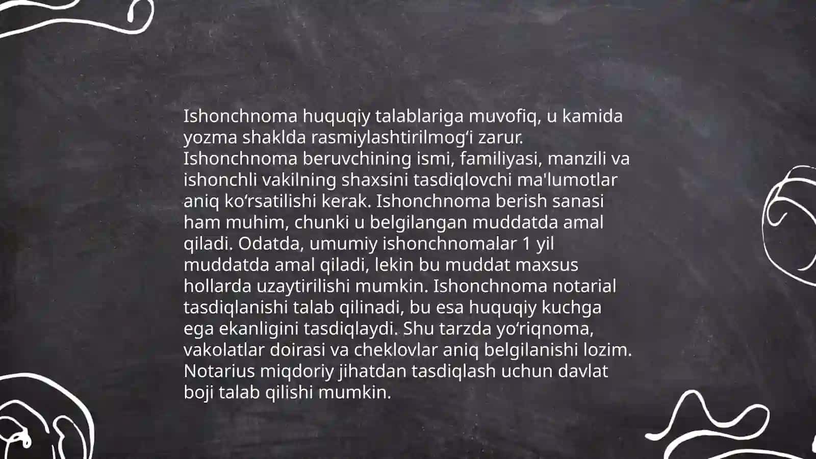 Ishonchnoma tayyorlash jarayoni 4