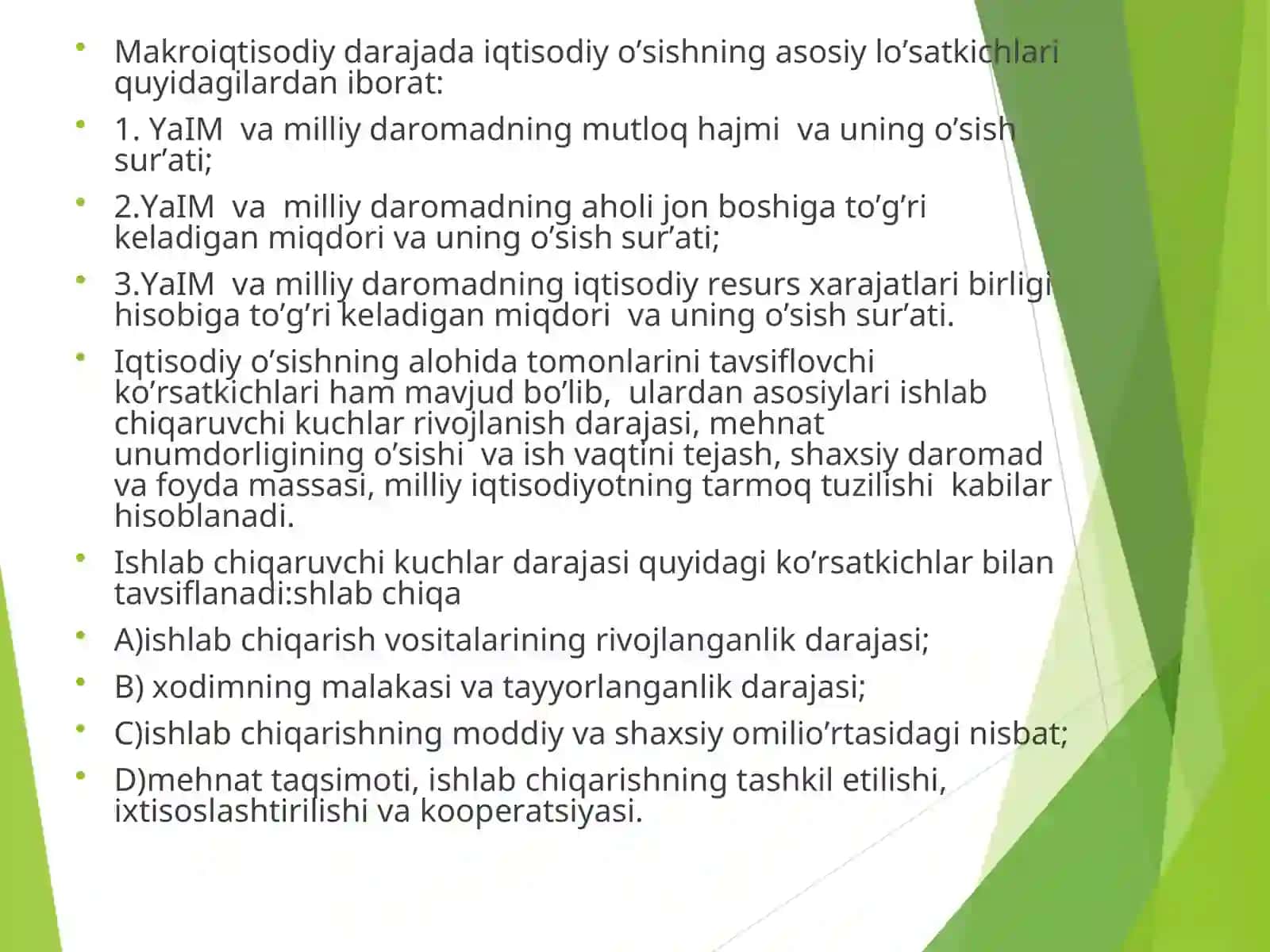 IQTISODIY O’SISH VA MILLIY BOYLIK 4