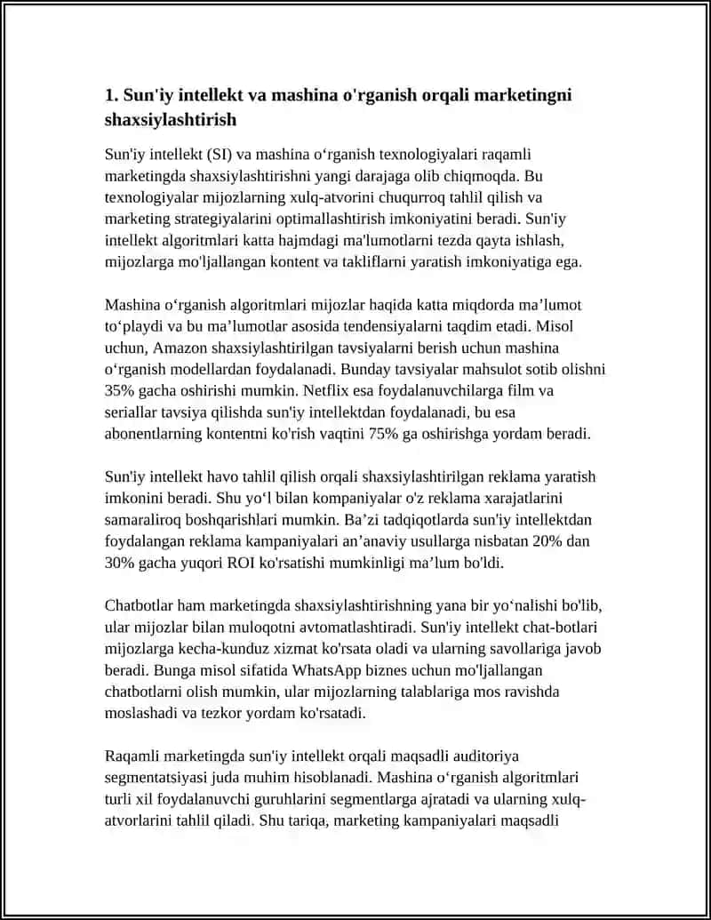 RAQAMLI MARKETINGDA ZAMONAVIY TEXNOLOGIYALAR 4