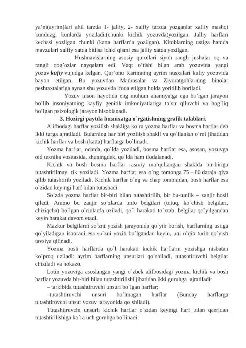 YOZUVLAR TARIXI HAQIDA MA’LUMOT 4