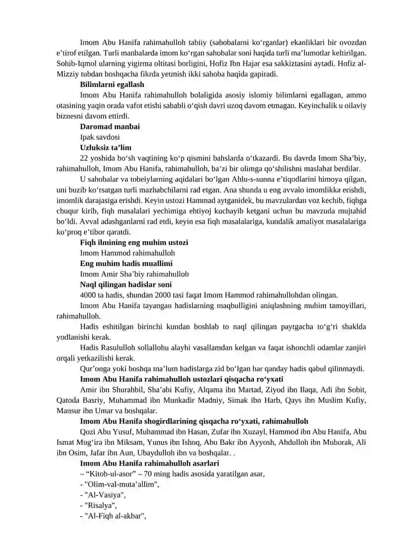 ISLOM FIQHIY MAKTABLARI 4