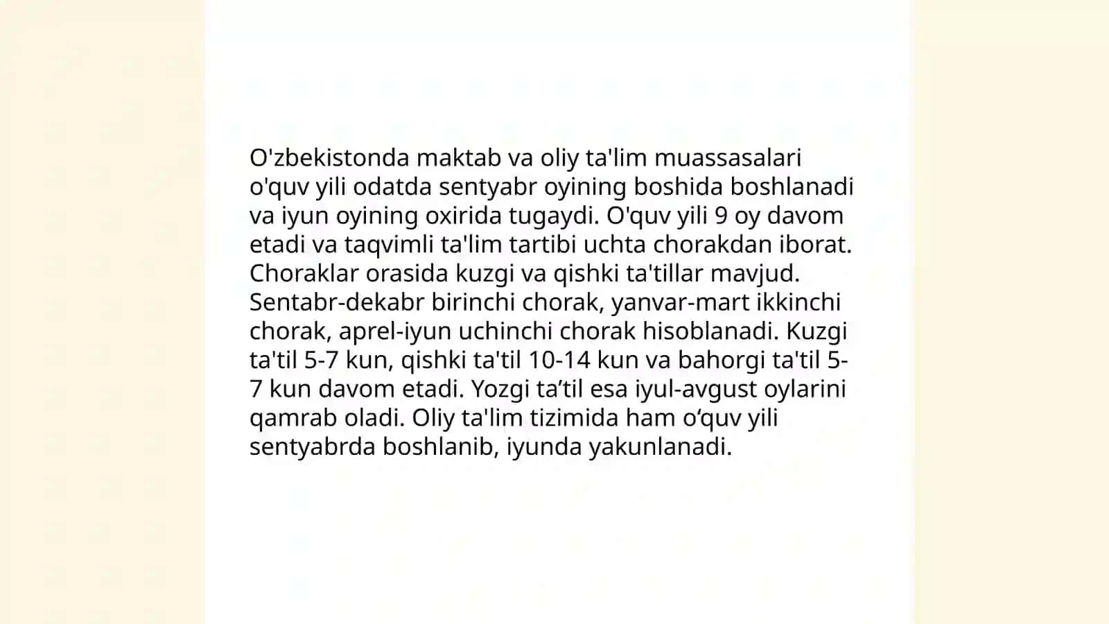 Xitoy ta‘lim tizimining o‘ziga xos xususiyatlari 4