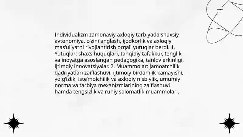 Zamonaviy axloqiy tarbiya 4