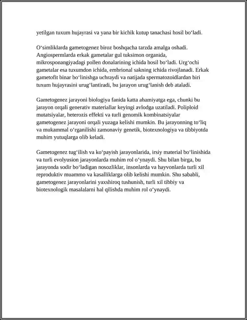RIVOJLANISH BIOLOGIYASI 4
