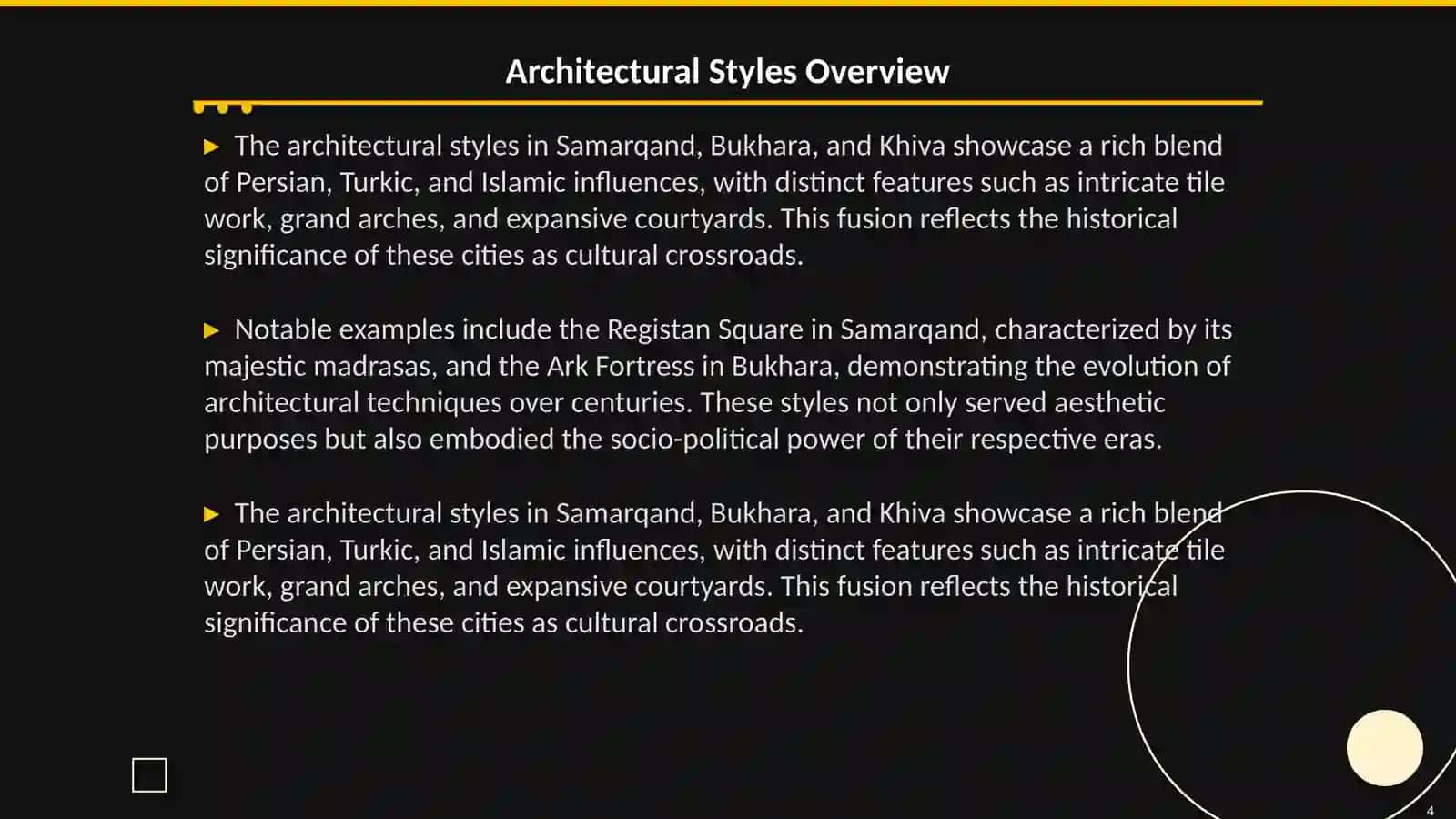 Ancient monumental of Samarqand, Bukhara and Khiva 4