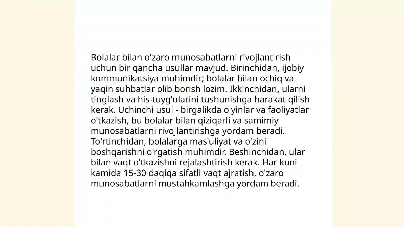 Tarbiyachi shaxsida ijtimoiy munosabatlarni rivojlantirishga oid kasbiy kompetentlikni rivojlanishi 4