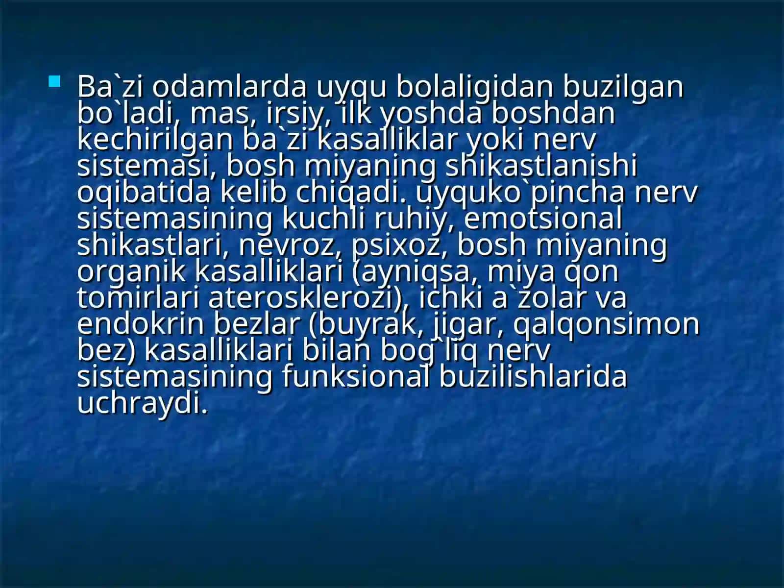 Uyqu va uning ahamiyati 4