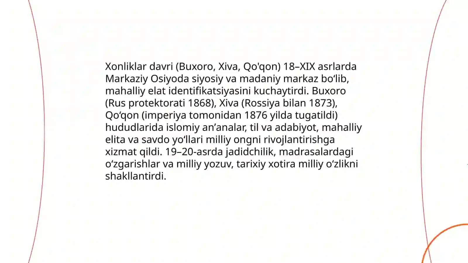 O'zbekistonda mustaqaillik g'oyalari tarixiy asoslari 4