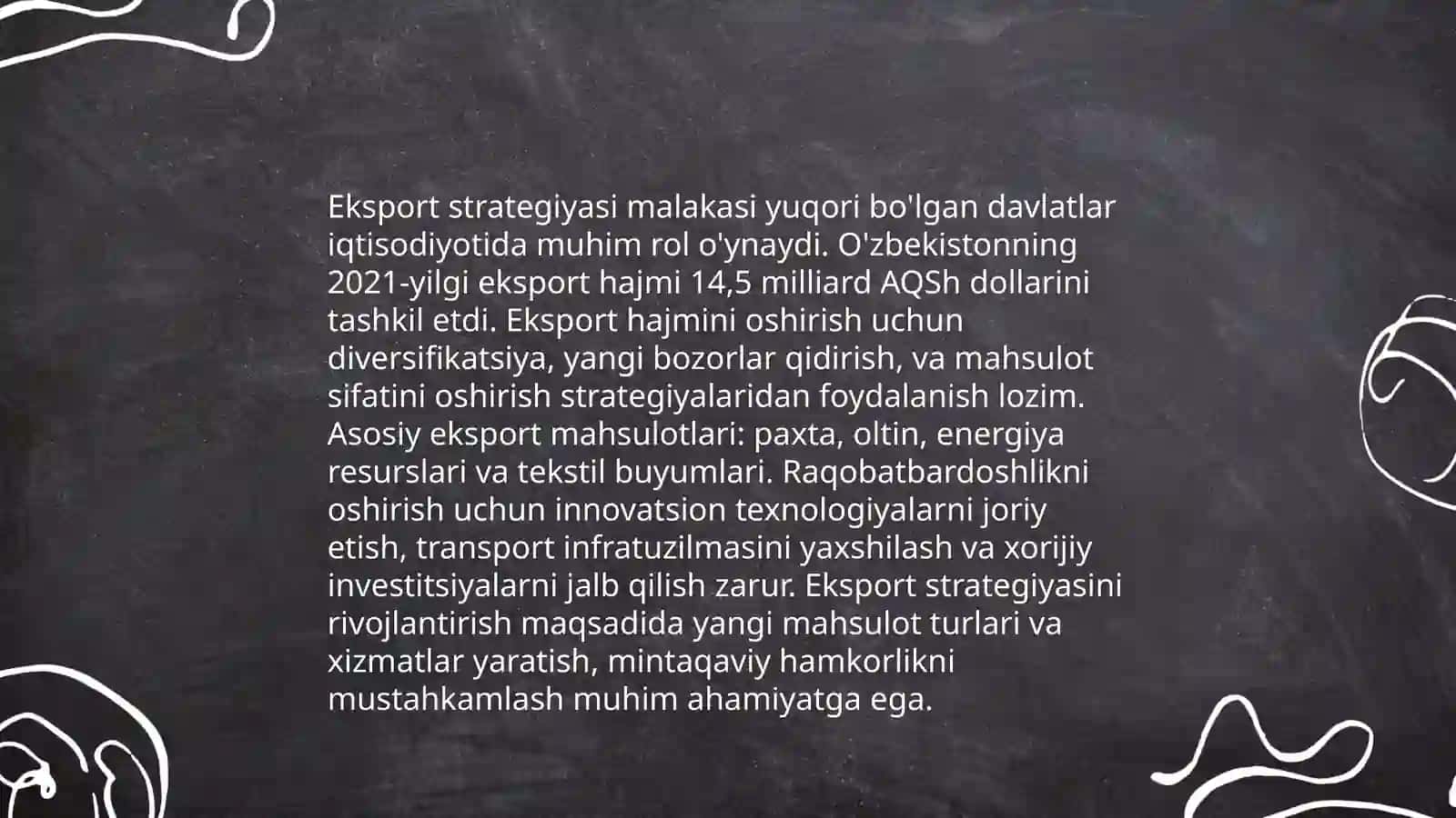 Tashqi iqtisodiy faoliyat 4
