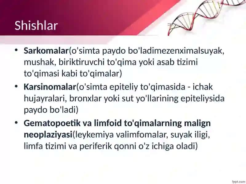 ONKOGENETIKA(Genomvageno’smalari) 4