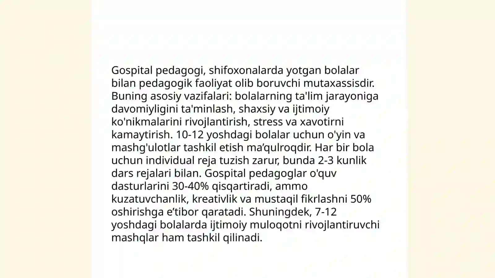 Gospital pedagogikaning asosiy tamoyillari 4