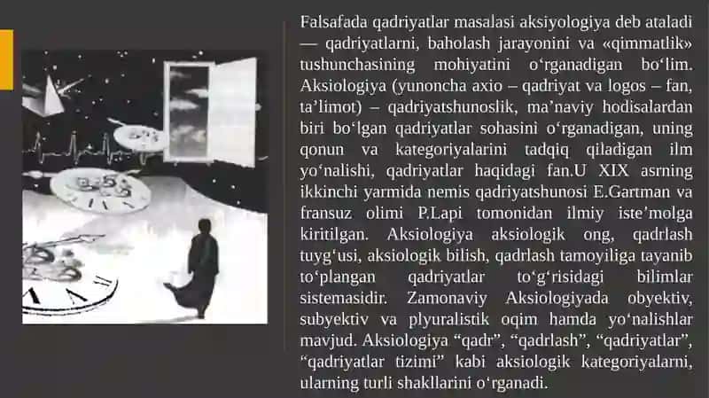 qadriyatlar falsafasi 4