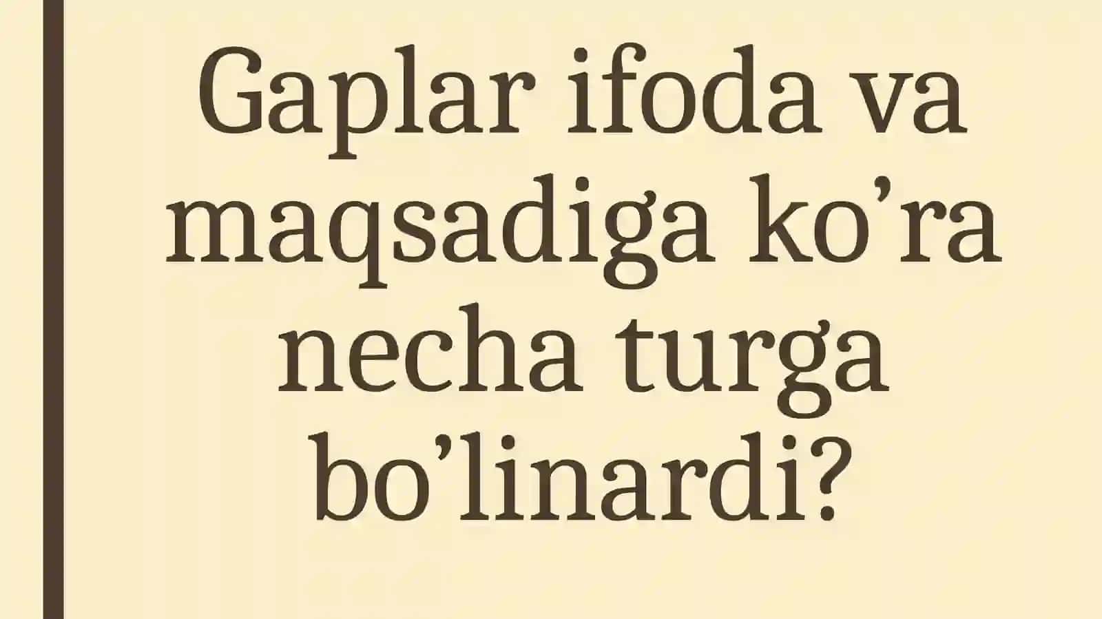 Buyruq gaplar mavzusi 4