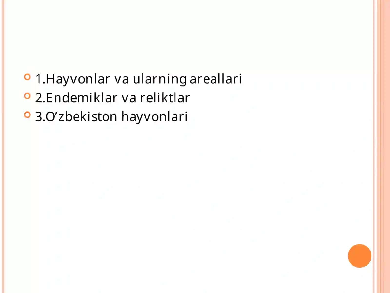 ЎЗБЕКИСТОН ҲАЙВОНОТ ДУНЁСИ 4