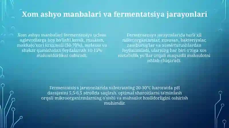 Biologik faol moddalar ishlab chiqarish 4