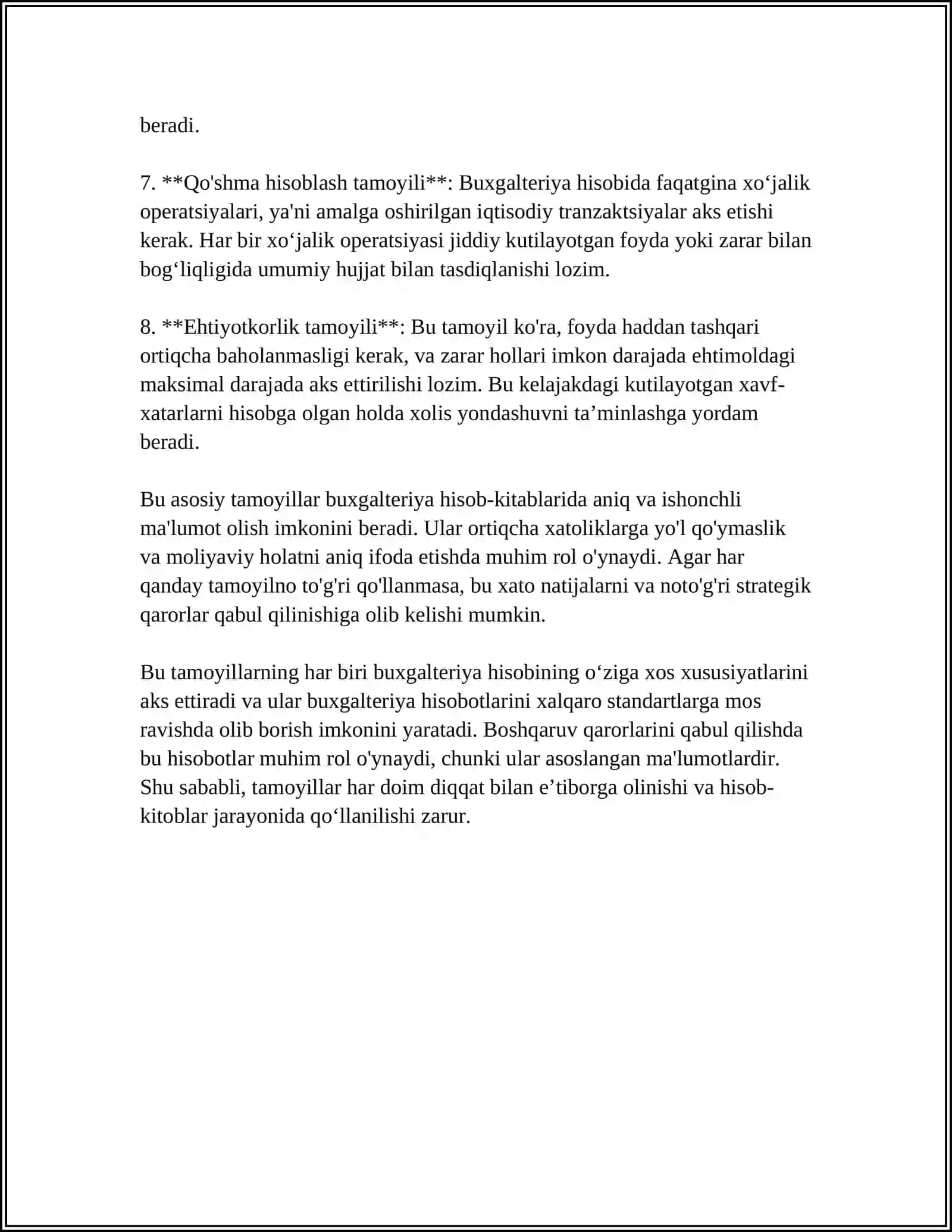 BUGALTERIYA HISOBIGA KIRISH 4