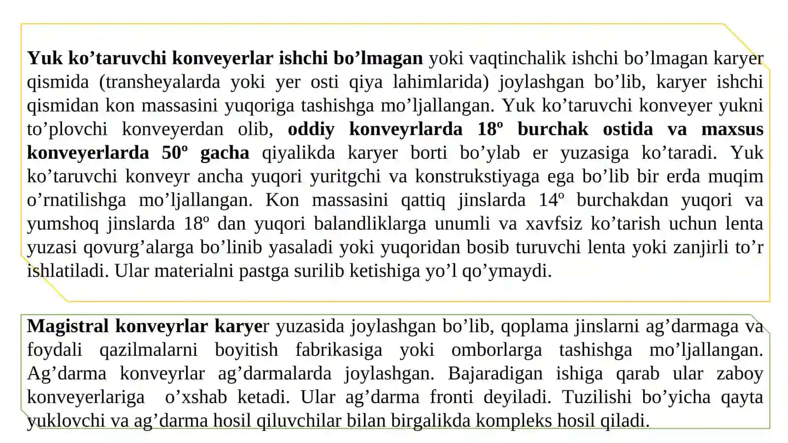 Tasmali konveyerlar 4