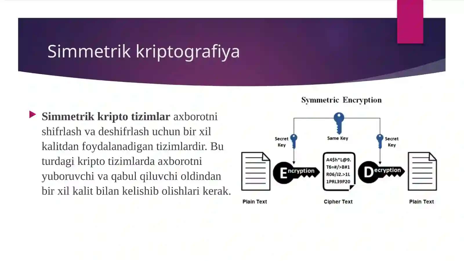 Kriptografiya asoslari 4